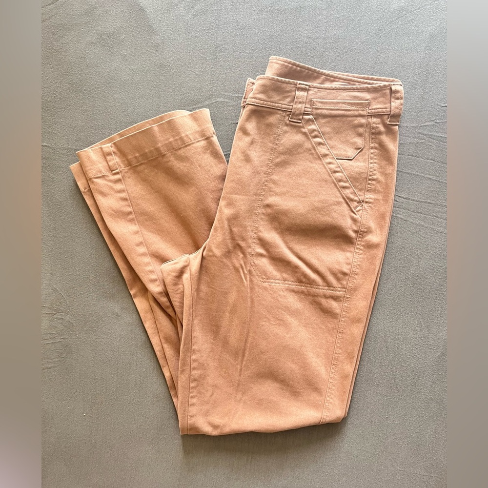 L.L. Bean Super Soft Pants Khaki Tan Stretch